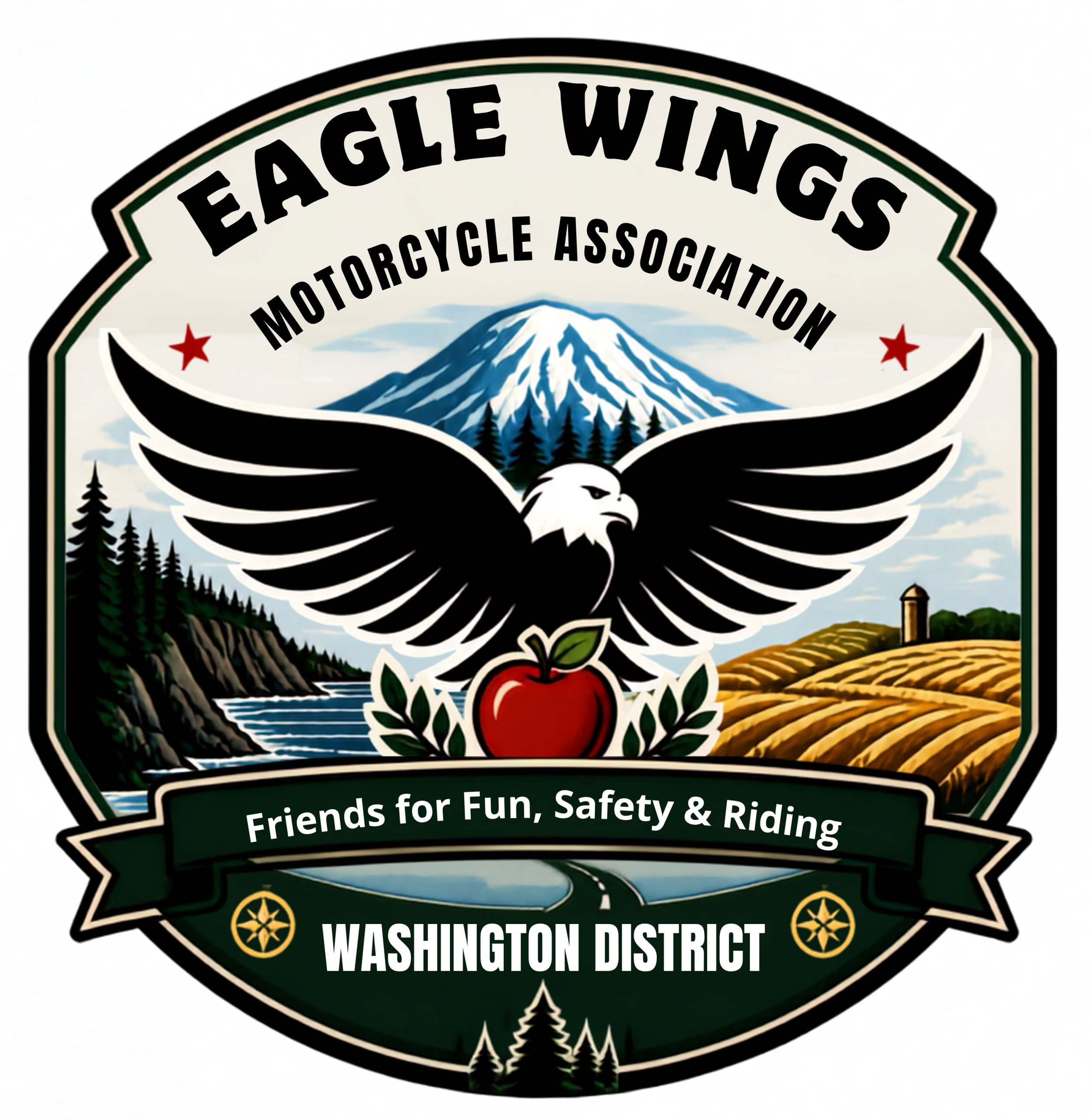 Eagle Wings Washington District logo